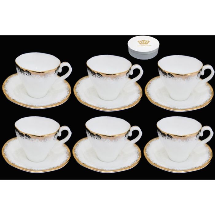 Кофейный набор "Шёлк", 12 предметов, в подарочной упаковке