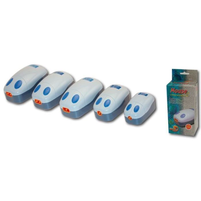 Компрессор "Wave Mouse 4", 12*7.5*4.5, 2 выхода, 3.5 л/мин, 2.7 Вт