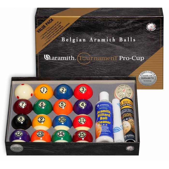 Шары Pool Aramith Tournament Value Pack ø57,2мм
