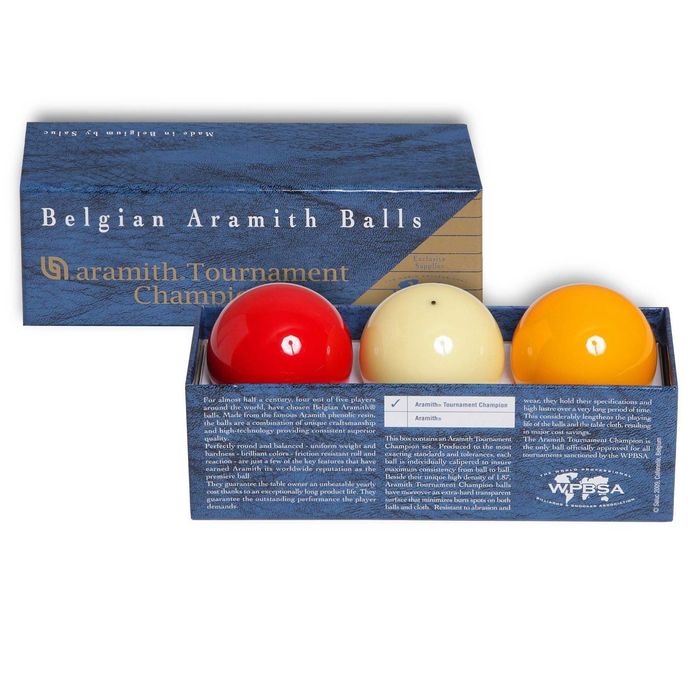 Шары Aramith Tournament Champion Snooker ø52,4мм 3шара