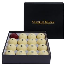 

Шары Pyramid Champion DeLuxe ø68мм красный биток