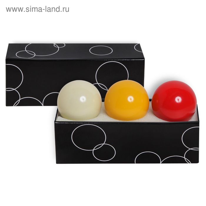 Шары Carom Standard 615мм 3шара 1521₽