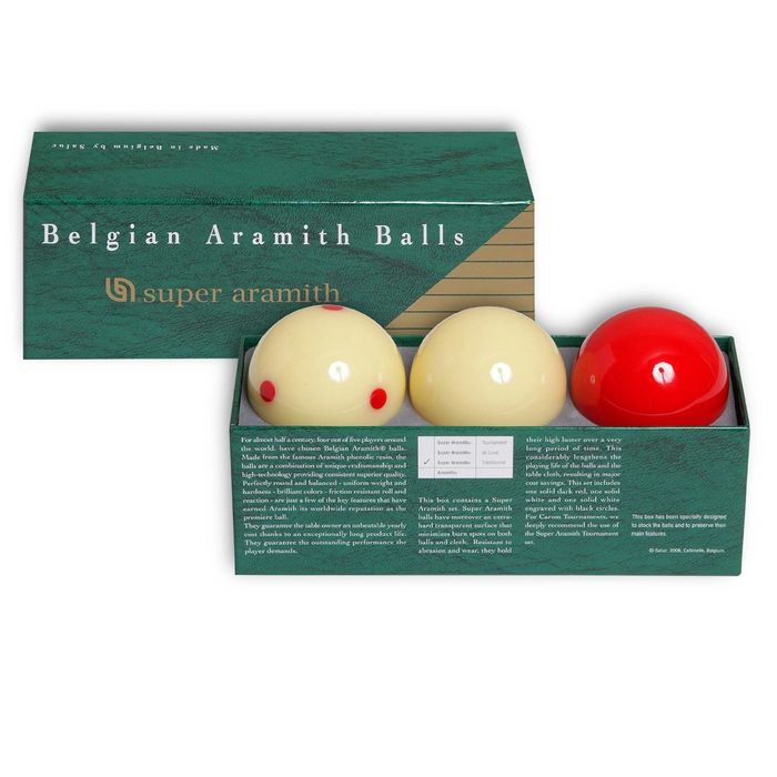 Шары Carom Super Aramith Demonstration ø61,5мм 3шара