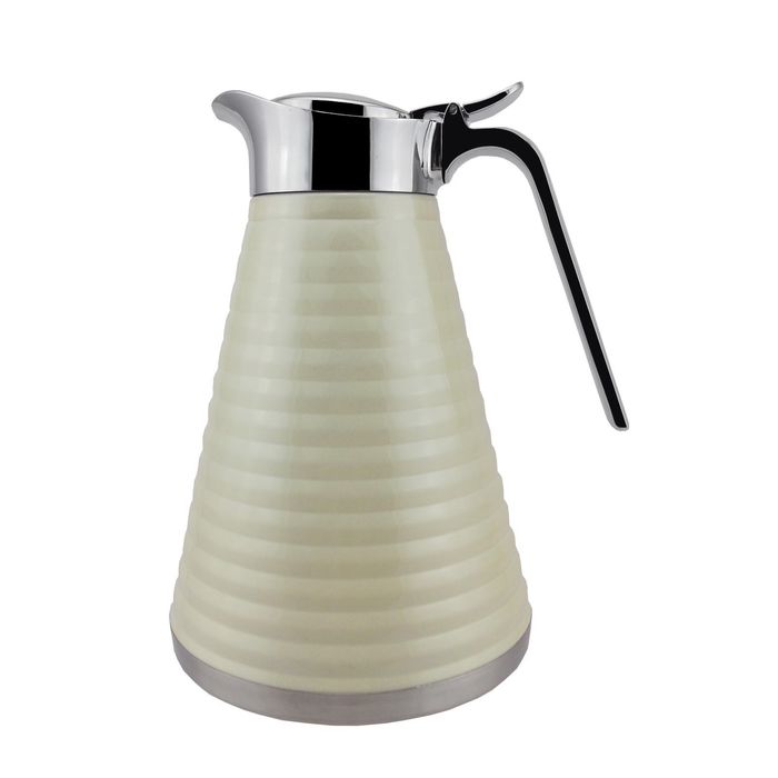 Кофейник-термос PALMOLIVE, 14,5х21,5х0,5 см, 1 л, белый, с двойными стенками