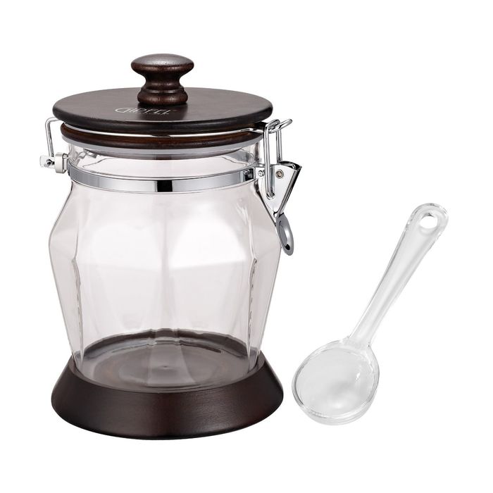 Банка DARNA для хранения сыпучих продуктов, 13 х 13 x 18,5 см, 1 л