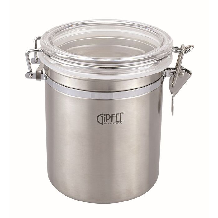 Банка для хранения сыпучих продуктов, 12,5 x 18,5 см, 1,8 л