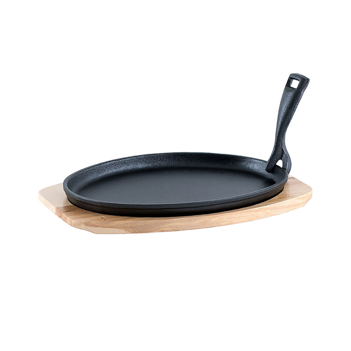 Сковорода порционная Gipfel DILETTO 28 х 19 х 2 см, с подставкой