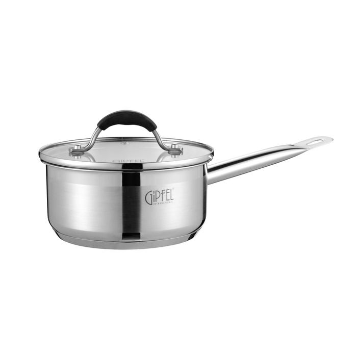 Ковш METROPOLE 16x7,5 см, 1,5 л, со стеклянной крышкой