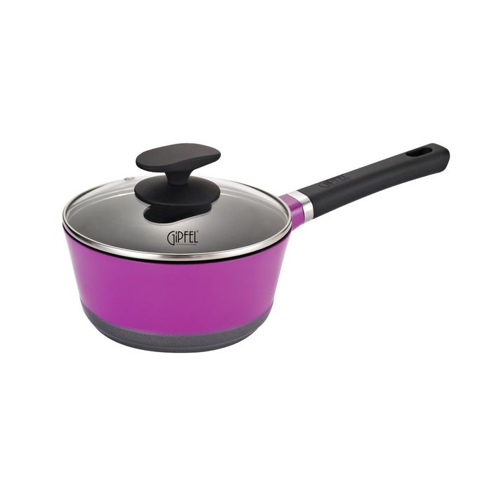 Ковш VIOLETA 18х8,5 см, 1,8 л, со стеклянной крышкой