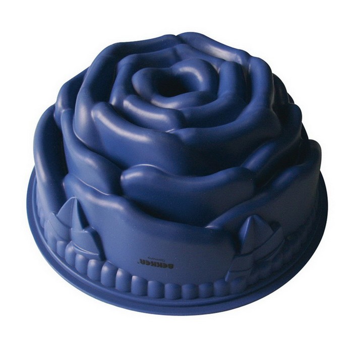 Форма "Роза" синяя