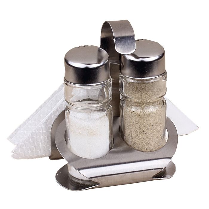 Набор для приправ Gipfel, 3 предмета, 8,6х8,2х11,6 см