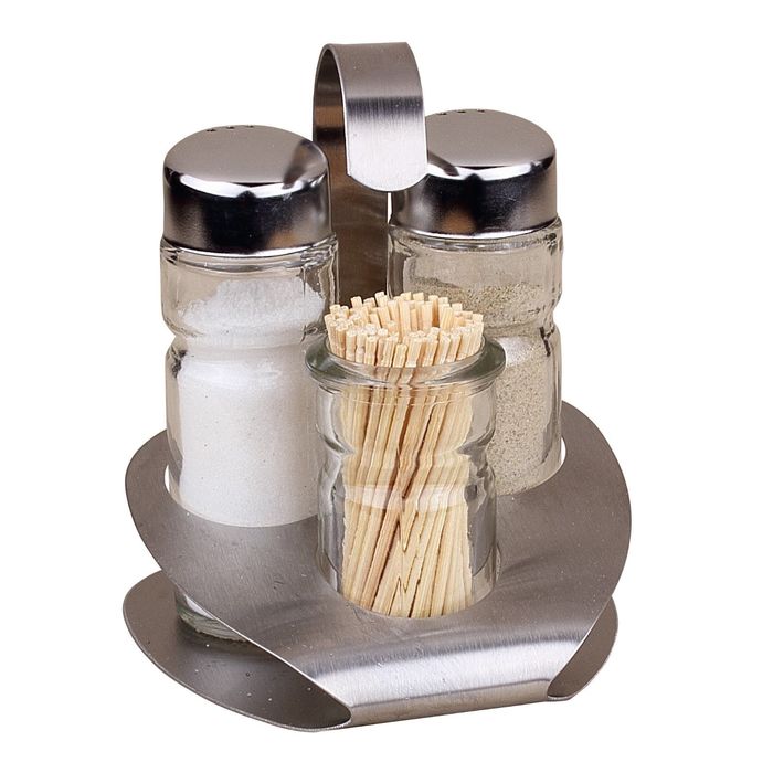 Набор для приправ Gipfel, 4 предмета 9х9х11,2 см