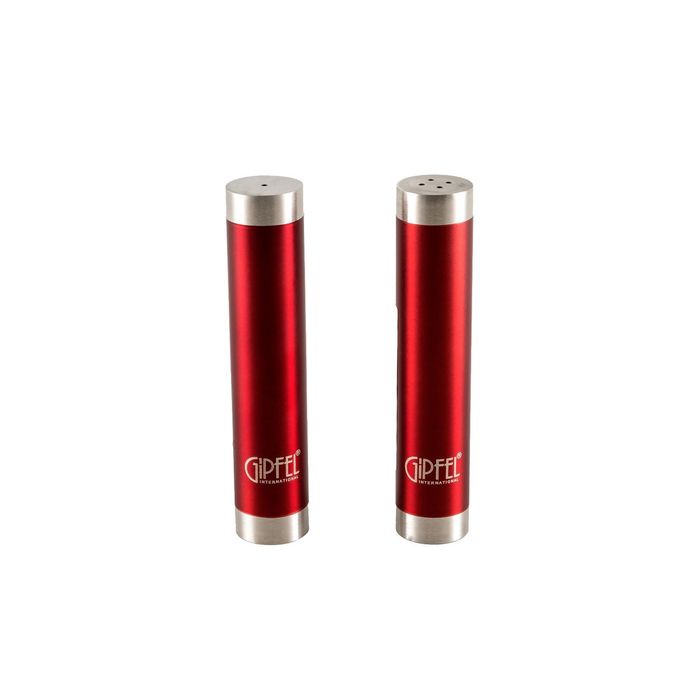 Набор для приправ Gipfel, 2,5х12 см, 2 предмета, красный