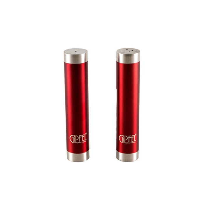 Набор для приправ Gipfel, 2,5х12 см, 2 предмета, красный