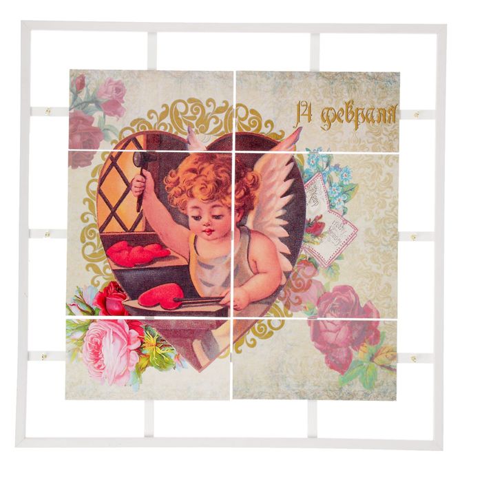 Ключница открытая "Ангел" 45х45х5 см