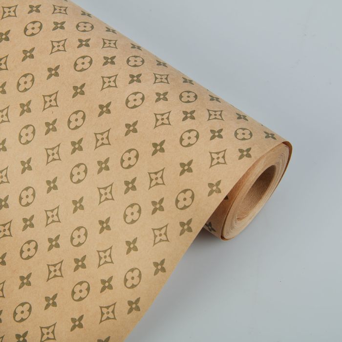 Бумага упаковочная крафт "Модная" 0.6 x 10 м