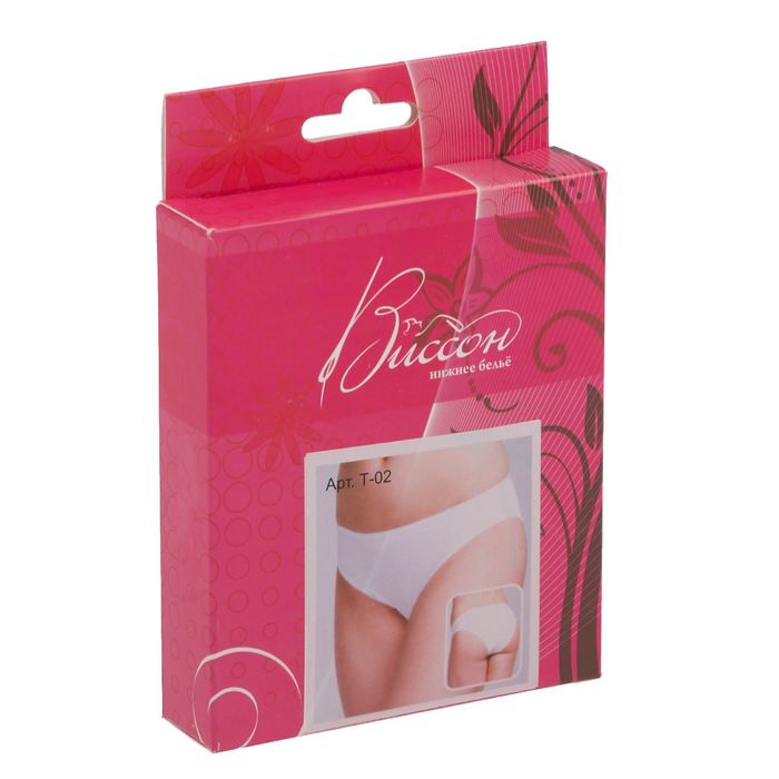 Трусы женские слипы миди Т-02 цвет черный, р-р 52