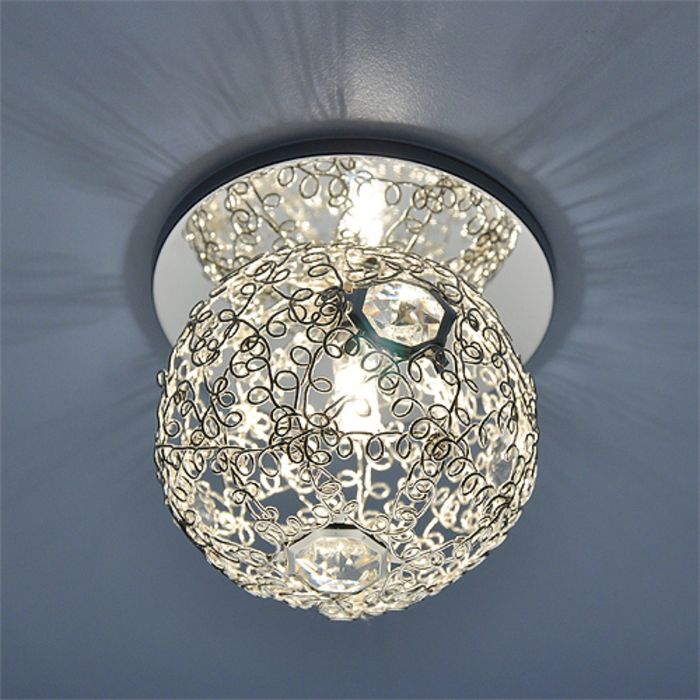 Светильник Elektrostandard G9 1002 серебро