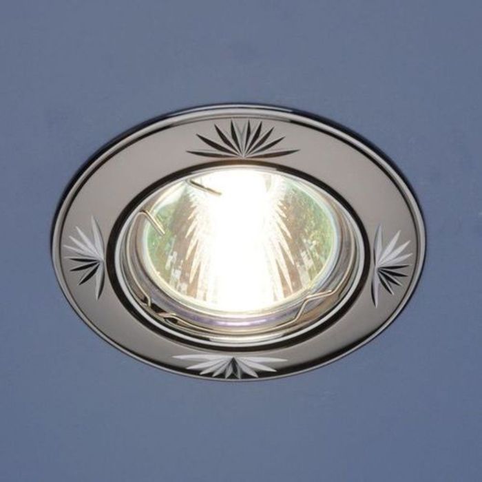 Светильник Elektrostandard MR16 GU5.3 104A CF черное серебро