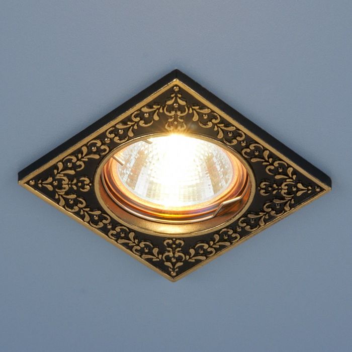 Светильник Elektrostandard MR16 GU5.3 120071 черный/золото