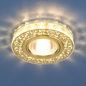 

Светильник Elektrostandard MR16 GU5.3 6034 золото, LED подсветка