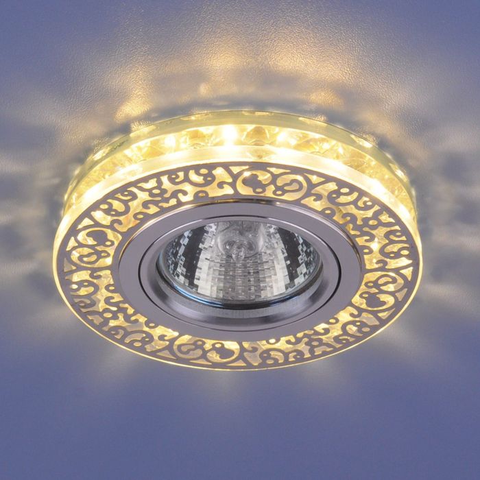 Светильник Elektrostandard MR16 GU5.3 6034 хром, LED подсветка