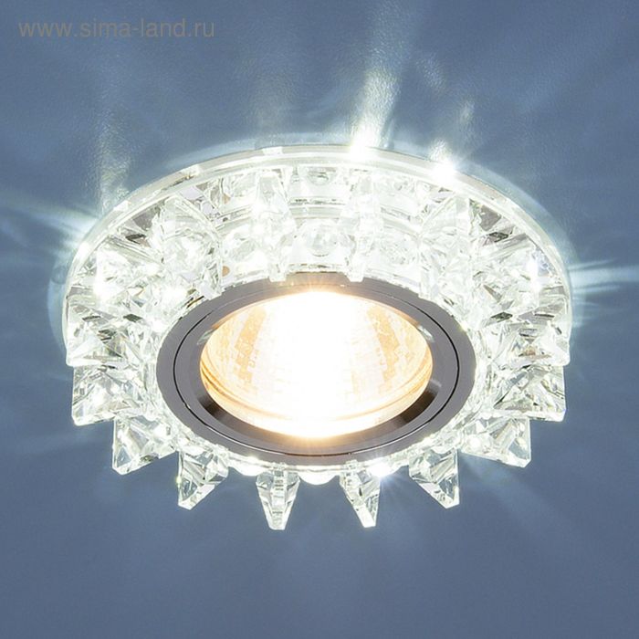 

Светильник Elektrostandard MR16 GU5.3 6037 зеркальный/серебро, LED подсветка