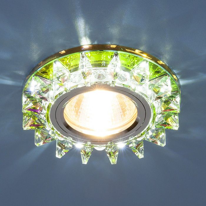 Светильник Elektrostandard MR16 GU5.3 6037 мульти/хром, LED подсветка