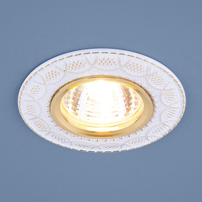 Светильник Elektrostandard MR16 GU5.3 7010 белый/золото