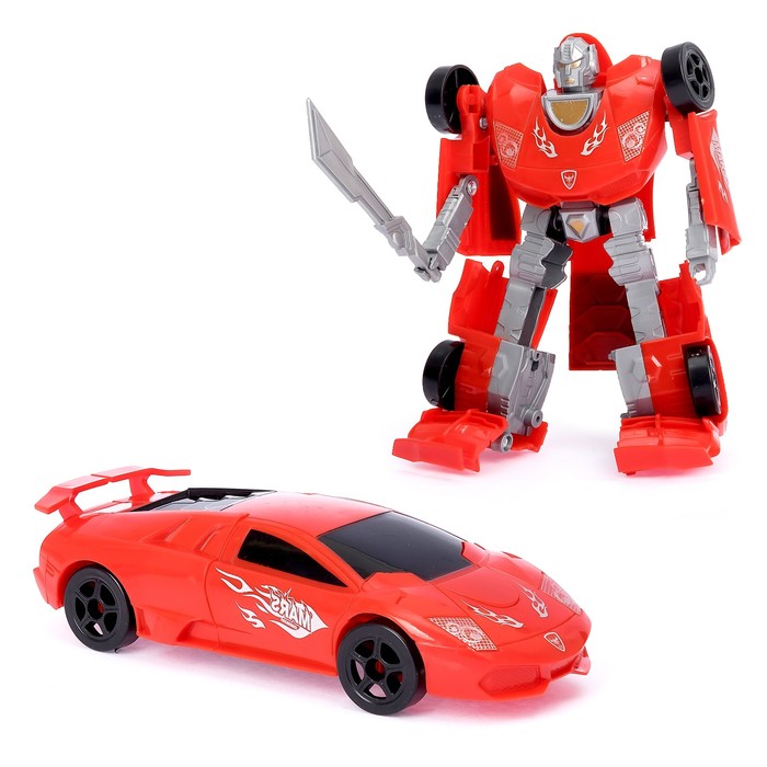 Робот-трансформер «Спортболид», цвета МИКС