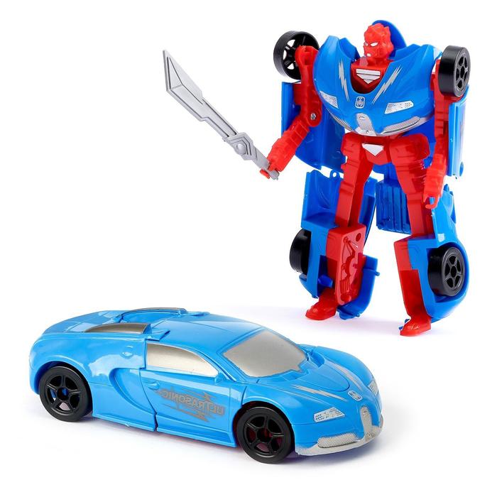 Робот-трансформер «Суперкар», цвета МИКС