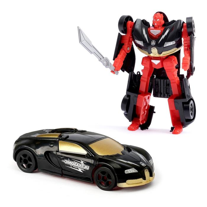 Робот-трансформер «Суперкар», цвета МИКС