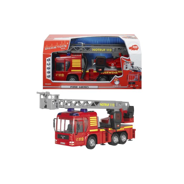 Пожарная машина MAN с рацией