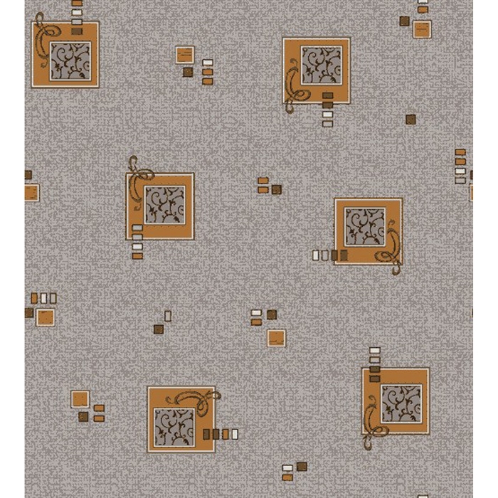 Палас Вена, размер 200х500 см, цвет серый, войлок 195 г/м2