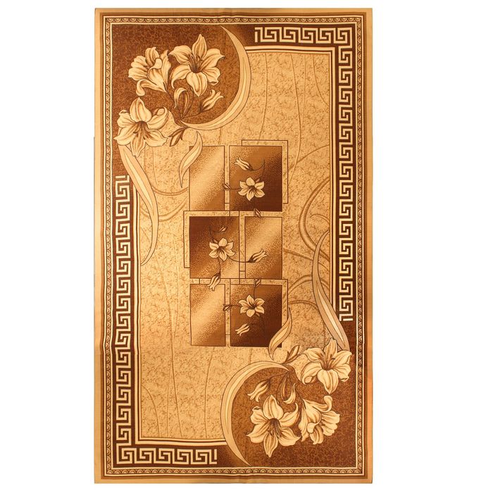 Ковер Альба, размер 300х500 см, цвет коричневый, войлок 195 г/м2