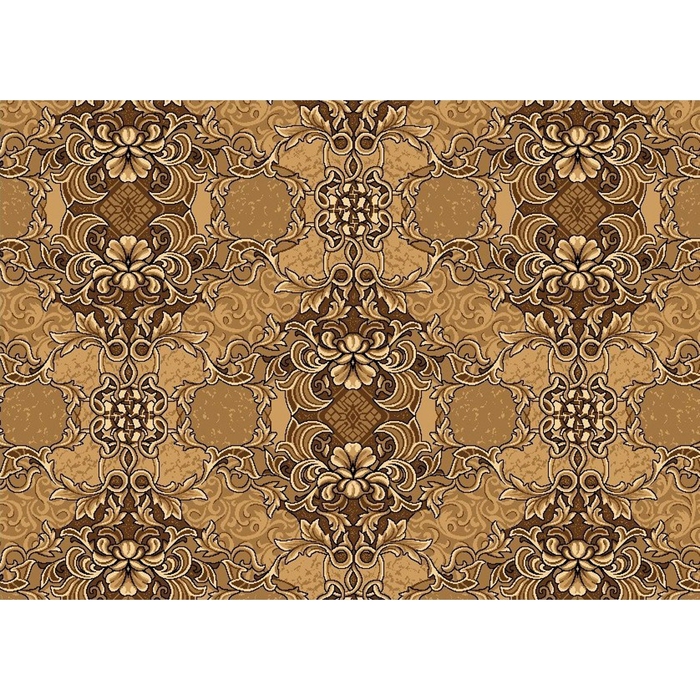 Палас Орхидея, размер 300х350 см, цвет бежевый, войлок 195 г/м2