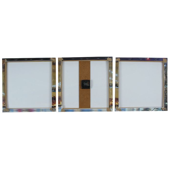 Часы настенные модульные «Светящийся мост», 35 × 110 см