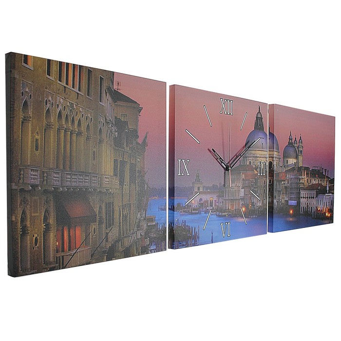 Часы настенные модульные «Венеция», 35 × 110 см
