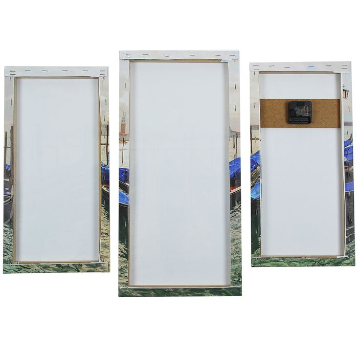 Часы настенные модульные «Лодочная станция», 60 × 80 см