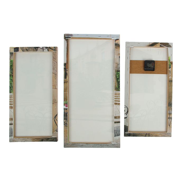 Часы настенные модульные «Переулок», 60 × 80 см