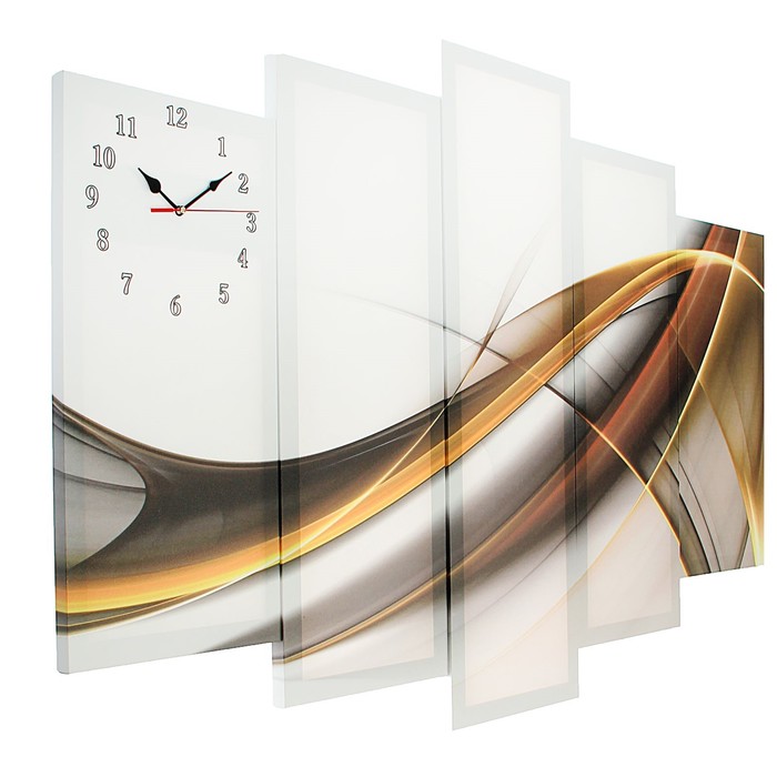Часы настенные модульные «Абстракция», 80 × 140 см