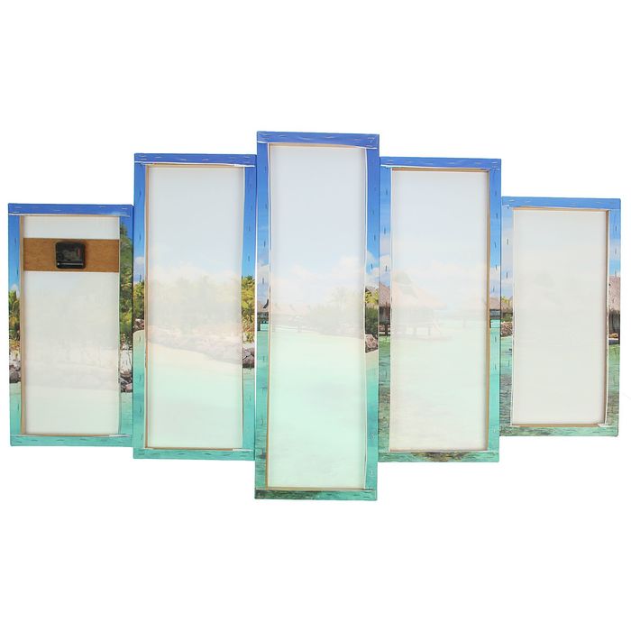 Часы настенные модульные «Тропический рай», 80 × 140 см