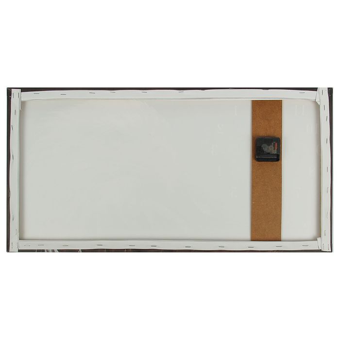 Часы настенные на холсте "Орел", 40х76 см микс