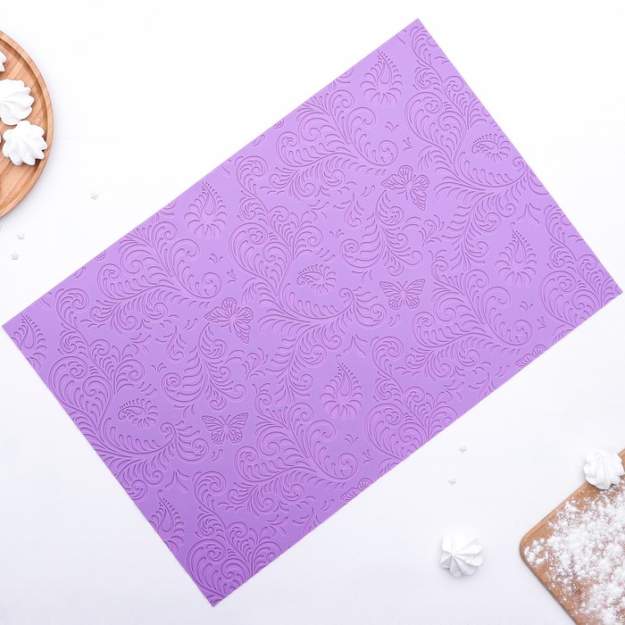 Коврик рельефный 60х40 см "Узор"