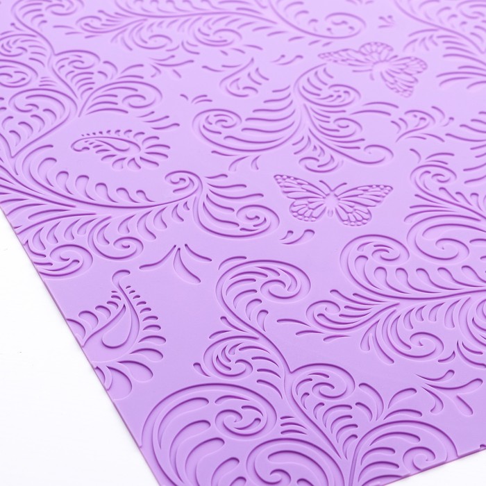 Коврик рельефный 60х40 см "Узор"