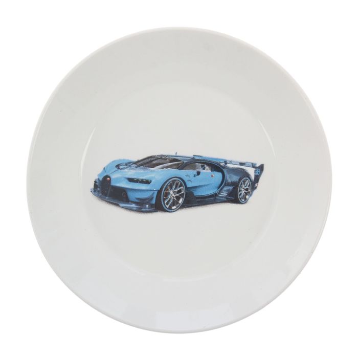 Блюдце-тазик 14 см "Гонки", 150 мл