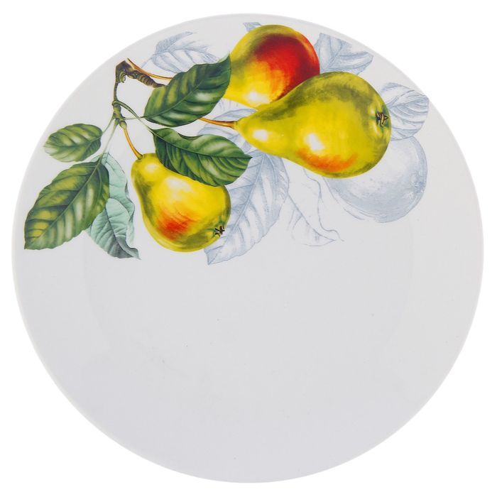 Тарелка мелкая 19 см "Соната. Груши"