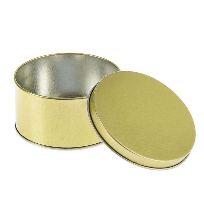 Подарочная коробка "Золото", 9,9 х 9,9 х 5,3 см