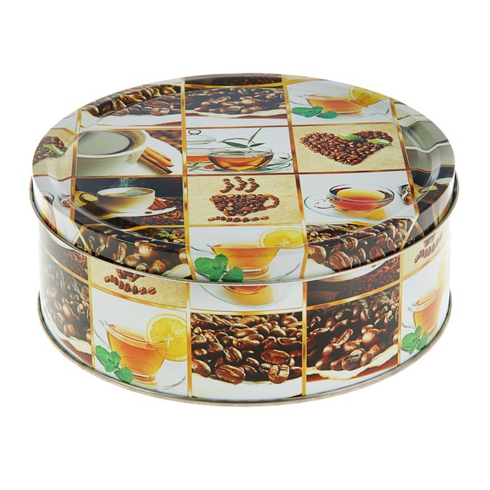 Подарочная коробка "Кофе тайм", 19 х 19 см