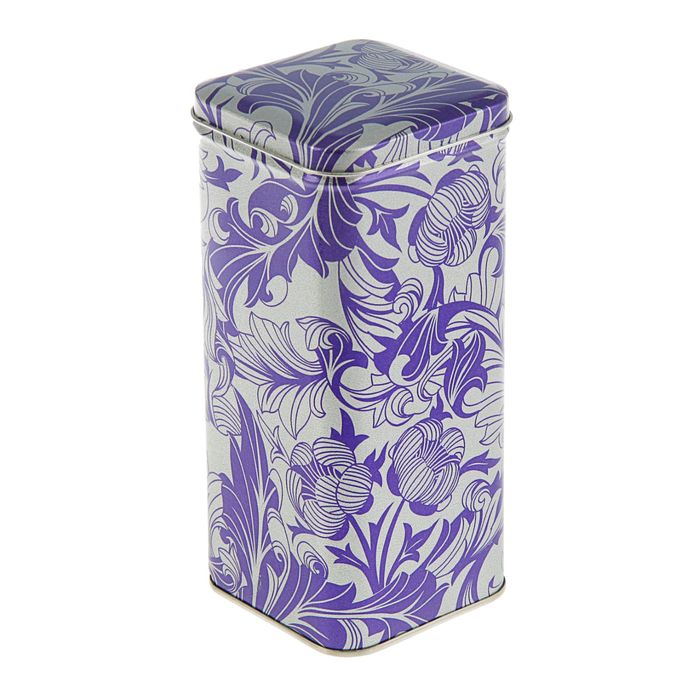 Подарочная коробка "Винтаж" сиреневый, 7,6 х 7,6 см